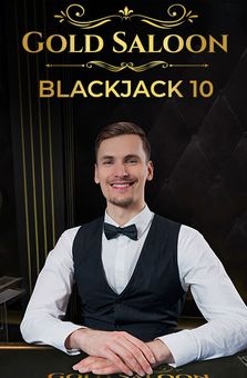 Gold Saloon Blackjack 10