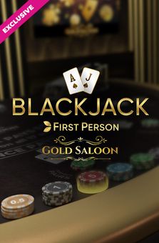 Gold Saloon First Person Blackjack